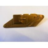 Royal Tank Corps WWI Arm/Sleeve Trade badge, Officers variant this scarce badge was worn on the