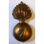 7th City of London Regiment (Post Office Rifles) Other Ranks Cap badge, issued post 1920 (Brass.