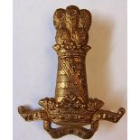 The 11th (Prince Albert's Own) Hussars WWI Cap badge (Brass, lugs) K&K: 766