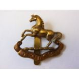 The King's Regiment (Liverpool) cap badge (Bi-Metal, slider) K&K: 1974