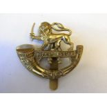 The Herefordshire Light Infantry cap badge (White-metal, slider) K&K: 2394