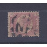 Great Britain - 1870 ½d Rose, SG48, PL 8 scarce plate G.U.