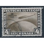 Germany - 1930 4mk south American Flight V.F.U.