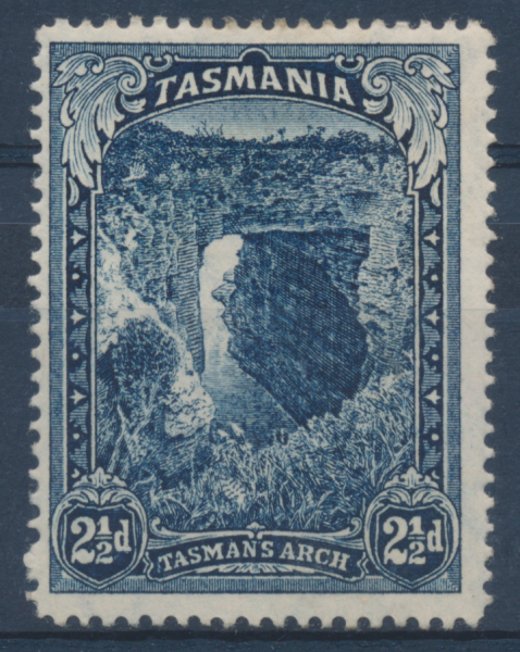 Australia (Tasmania) 1899 2 1/2d indigo M.M. SG232