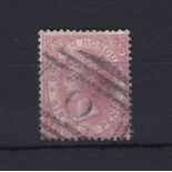 British Honduras - 1865 6d Rose, SG3 used. Cat £160.