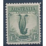 Australia - 1932 1/- green M.M. SG 140