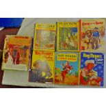 Children's Books-A very nice selection of old children's books and annuals, titles include -'Roy