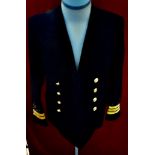 Royal Navy Blazer jacket to the rank of captain. QEII Buttons.