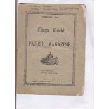 Thorpe Hamlet Parish Magazine for February 1887-32 pages of stories and articles, well illustrated