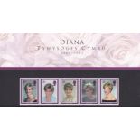 Great Britain 1998-Diana princess of Wales, Welch presentation pack, scarce(SG£150)