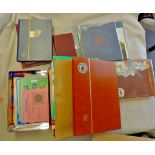 Mixed Carton with Stock Books-tins and loss. Ranges of Malaysia, Singapore, Hong Kong, etc. Album of