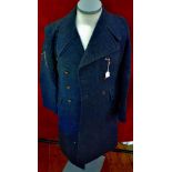 Royal Air Force - Greatcoat. Sergeant's Rank chevrons. Brass buttons. Dated 1961. Slight mothing.