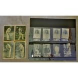 Cig + Trade cards-Cricket eleven Ogdens + Wills photographic odds (VG/EX) - nice lot.