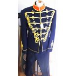 Cavalry Band Hussars (3, Hussars TC) Ceremonial Tunic and trousers, WWI period uniform with original