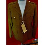 Royal Artillery 1955 Officer's No.2 Service Dress jacket, Possible name Frankenet.