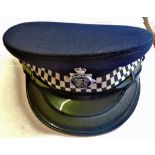 Humberside Police Chief Inspectors Peaked Cap, size 6 and 7/8's. In excellent condition