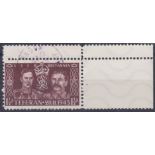 Great Britain 1943-German propaganda forgery of the 1937 Coronation 1.1/2d inscribed 'Tetheran 28.11