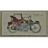 Cigarette Cards-Lambert + Butler 1923 Motorcycles set, 50/50, (VC+/EX) lovely set.