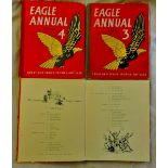 Eagle' Annuals (3)-number (2) 1952, (3) 1953 and (4) 1954. All in good and tidy condition.