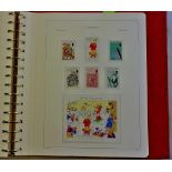 Guernsey 1941-1996-Fine mint collection in a (KA-BE) deluxe album includes 1969 set to £1-1969