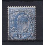 Great Britain 1911-2.1/2d Bright Blue, Harrison,(SG276)(M17(11) fine used.