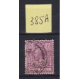 Great Britain 1920-6d reddish purple, perf 14, fine used (SG285a) scarce