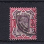 Great Britain 1911-13-10d dull reddish purple and carmine pink (SG311)(spec M42(3) fine used.