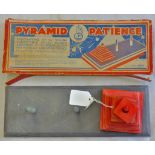 Pyramid Patience - An old boxed game by B.G.L. Of London