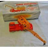 Dinky Super Toys'Construction'No972 Coles 20 Ton Lorry Mounted Crane, Issued 19 condition.