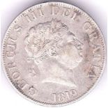 Great Britain Half Crown -1819 King George111 Small Head -Ref S2789,Grade VF