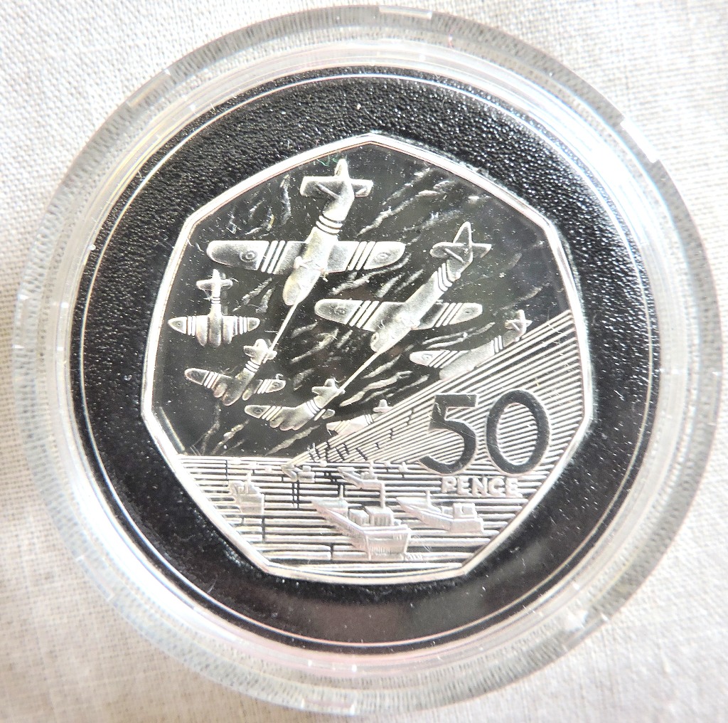 Great Britain-Silver proof 1994-fifty pence in a capsule, spink 4353 - Image 3 of 3