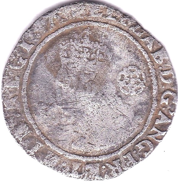 Great Britain - Elizabeth I, 1584 Sixpence, S 2578A, near fine - Image 2 of 3