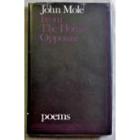 Poetry-'Poems' by John Mole, with Authors signature in book, first published 1979, in very good