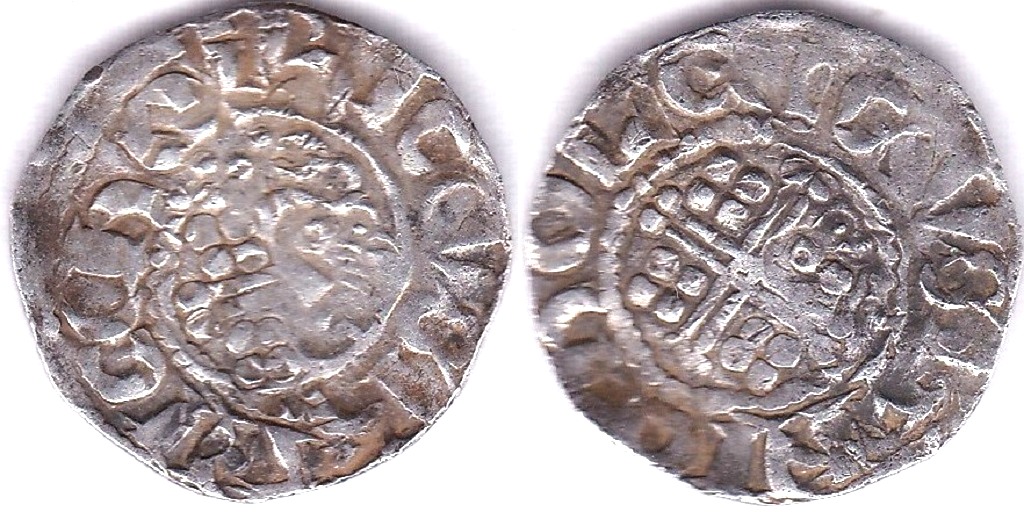 Great Britain - Henry III 1216 - 72, Penny, S1356c (7c) Moneyer? Nicole, NVF.