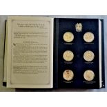 Churchill Centenary Trust medals by Pinches-a beautiful set of (24) gold on silver.