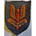 British WWII style SAS beret badge "Special Air service"