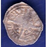 Great Britain Farthing - 1356-61 King Edward III Ref MM Cross S1636, Grade F Civitas London.