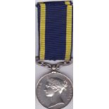 Punjab medal most details erased but T.Cox visible, VF