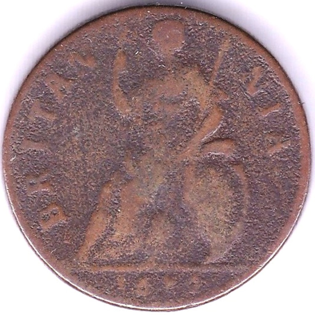 Great Britian-1672 Charles II Farthing, fine. - Image 3 of 3