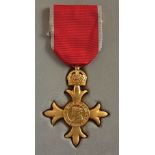 OBE a modern Officers badge of the Order of the British Empire, cased, EF