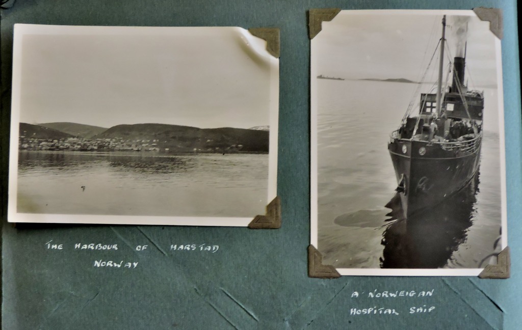 Military WWII Hospital Ships postcards photographs and ephemera including 1944 Evening Express - Image 5 of 7