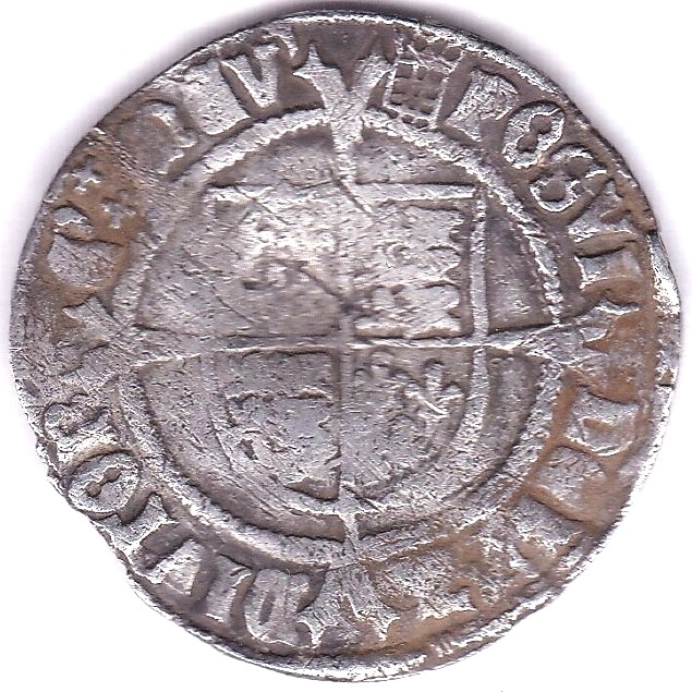 Great Britain - Henry VIII First Coinage, Groat, MM. Portcullis, S2316, fine, some obv scratches and - Image 3 of 3