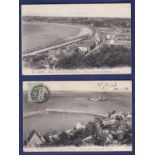 Jersey - LL Views, 114 (used 1908) and 111, St. Aubin's (2)