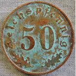 German WWII style SS coin, stated by vendor to be concentration camp currency for Guards, unusual,