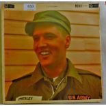 Elvis is Back (RCA LP)-well used, cover worn, the best of sellers LP good, Cliff Richard - two fun