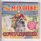 Motorcycling 1928 The Mo-Bike 'Cowpuncher' - Adventure vest pocket Library No.1, Very good