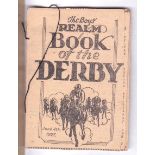 Horse Racing 1927 The Boy's Realm Book The Derby, very fine condition.