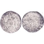 1461-64-Edward VI-Penny, mm plain cross, fine.