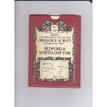 Reprint of the first edition of the one-inch Ordnance Survey of England and Wales, Bedford and