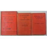 Company Law - Three books on the internals of small business written in 1925 including;